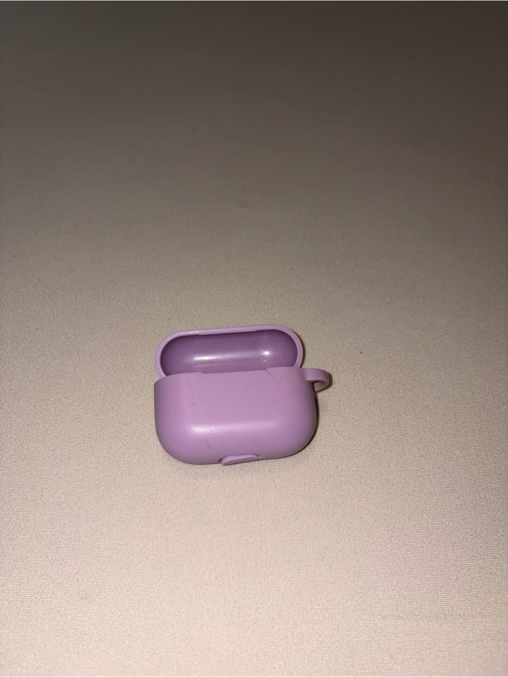 Protective Purple Silicone Case for Wireless Earbuds Charging Case